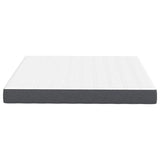 Bed Mattress with Mattress Grey 180 x 200 cm Fabric 42008302