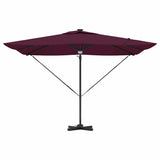 Roma Parasol Red 286 x 284 x 270 cm Aluminium and Polyester 42003357