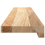 Window Sills 2 pcs Untreated 100x15x2 cm Solid Wood Oak 4009088