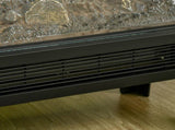 180&deg Charming Electric Fireplace Heater, Quiet Freestanding Stove with LED Flame Effect, T3398P422924