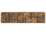 Wall-Mounted TV Cabinet Wall-mounted Smoked Oak 98 x 31 x 30 cm 898390