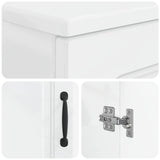 Bathroom Sink Cabinet UTRECHT High Gloss White 897669