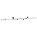 Sliding Door Hardware Kit 152.4 cm Steel White 42055682