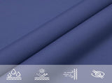 Sunshade Sail Oxford Fabric Rectangular 6x8 m Blue 135553