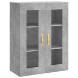 Wall Mounted Cabinets 2 pcs Concrete Grey Engineered Wood 3197925