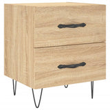 Bedside Cabinets 2 pcs Sonoma Oak 40x35x47.5 cm Engineered Wood 827299
