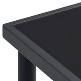 Outdoor Dining Set Black and Anthracite 3073516
