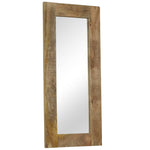 ZNTS Mirror Solid Mango Wood 50x110 cm 246303