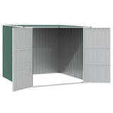 Garden Shed Green 195x198x159 cm Galvanised Steel 46253