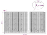 Gabion with 3.5 mm Wire and 5x5 cm Mesh 1200x20x200 cm 3462210