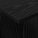 TV Stand 2 pcs Black Oak 50 x 35 x 45 cm Engineered Wood 891003