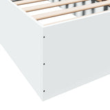 Bed Frame without Mattress White 90x190 cm Single 3281063