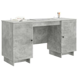 Desk Concrete Grey Engineered Wood 142.5 x 50 x 75 cm 3414570