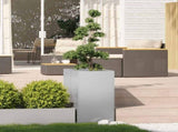 Planter 40x80x80 cm Galvanised Steel 860778