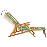 Folding Sun Lounger 3 Position Solid Eucalyptus Wood 42024923