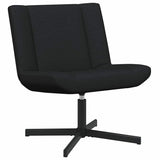 Swivel Chair Black 63 x 75 x 76 cm Fabric 42007327