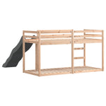 Bunk Bed with Slide&Ladder without Mattress 90x190 cm Single 3284245