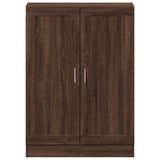 ZNTS Book Cabinet Brown Oak 82.5x30.5x115 cm Engineered Wood 833788