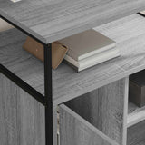 Cabinet with Charging Station Grey Sonoma 61 x 46 x 67 cm 859833