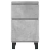 Sideboards 2 pcs Concrete Grey 40x35x70 cm Engineered Wood 831173