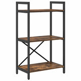 Bookshelf Smoked Oak 56 x 34 x 96 cm Engineered Wood 883876