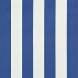 Retractable Awning 100x150 cm Blue and White 145889