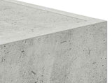 Electric Fireplace Concrete 150 x 30 x 50 cm Engineered wood 8020787