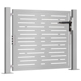 Garden Gate 100x75 cm Corten Steel Square Design 153196