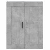 Wall Mounted Cabinets 2 pcs Concrete Grey Engineered Wood 3198021