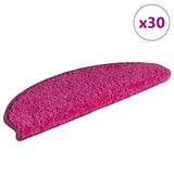 Stair Mats 30 pcs 65x21x4 cm Pink Half Round Large 3365822