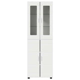 Highboard FLORIN White 60 x 35 x 182 cm Engineered Wood 3397914