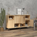 Sideboards 2 pcs Sonoma Oak 60x35x70 cm Engineered Wood 3185730