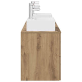 Bathroom Cabinet Set 3 pcs Artisan Oak 49.5 x 41 x 62.5 cm 3405850