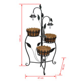 Solar LED Plant Rack 40543