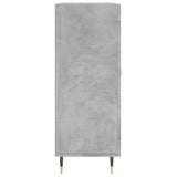 Sideboard Concrete Grey 69.5x34x90 cm Engineered Wood 828024