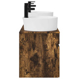 Bathroom Cabinet Set 3 pcs Smoked Oak 49 x 44.5 x 65 cm 3405752