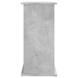 Aquarium Stand Concrete Grey 81x36x73 cm Engineered Wood 833627