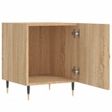 Bedside Cabinets 2 pcs Sonoma Oak 40x40x50 cm Engineered Wood 827523