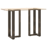 Bar Table Legs T-Shaped 2 pcs Black 40x35x cm Steel 4013075