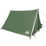 Camping Tent 2-Person Green Waterproof 94530
