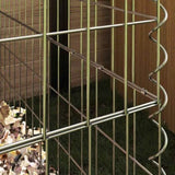 Square Composter 100 x 100 x 100 cm Iron 42010831