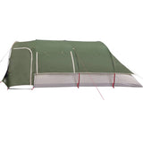 Family Tent Tunnel 8-Person Green Waterproof 94734