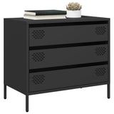 Sideboard Black 68x39x58.5 cm Cold-rolled Steel 851292