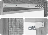 Wall-Mounted Side Table Grey Sonoma 87.5 x 34.5 x 17 cm 898671