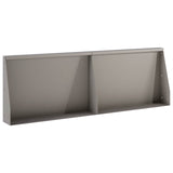 Retaining Wall 2 pcs 60 x 12 x 40 cm Weathering Steel Rusty 8015275