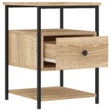 Bedside Cabinets 2 pcs Sonoma Oak 40x42x56 cm Engineered Wood 826026