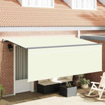 Retractable Awning Manual Cream and anthracite 400 x 200 cm 3329784