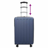 Suitcase Folding Dark blue 50 x 30 x 76 cm ABS Plastic 42006244