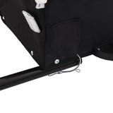 Bike Trailer Black and Blue 45 kg Iron 94044