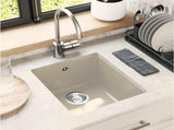 Sink 80% Quartz and 20% Resin 370 x 460 mm Beige 42028418